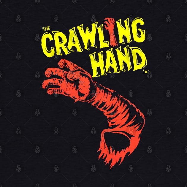 The crawling hand by GuitarManArts